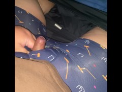 Busting a big load on myself (small dick)