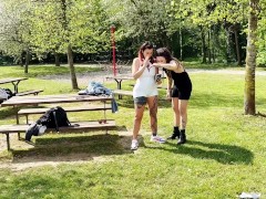 Effe e Diana Zilli fanno le porche in giro mentre fanno tik tok