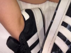 Guy fucks my shoes instead of me | Shoe Fetish