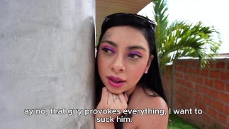 Watching my husband's employee turns me on, I wait until we're alone and he fucks me