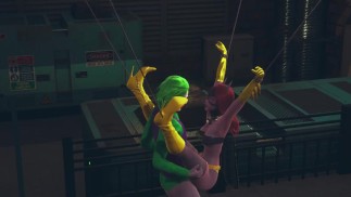 Batwoman gettin Joker´s dick