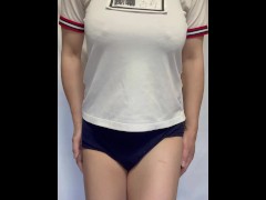 妄装 今日のブルマちゃんのパンティは何色？ アナルピカピカひかる - Screenshot 1 of 16 - ブルマ