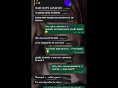  me vio en bragas, no se aguantó y terminó montando su verga
