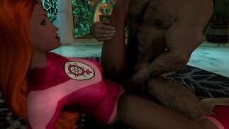 Супер сексуальная красивая киска Атом Eve