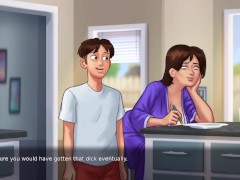 Summertime Saga New Version Cookie jar Sex Animation Ep 04 - Fist time see Debbie Boobs