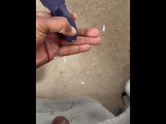 New toy milks this big blk cock full video on OF you don’t wanna miss it