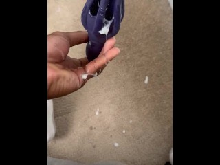 New Toy Milks this Big Blk Cock Full Video on OF you Don’t Wanna miss it