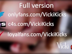 He's fucking my TITS while I'm crushing his BALLS!