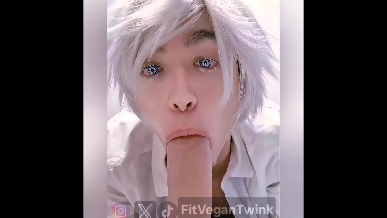 Satoru Gojo Slutty Twink Cosplay