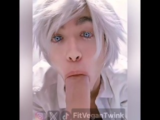 Satoru Gojo Slutty Twink Cosplay