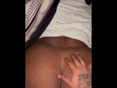 Step sis cant stop cumming on BBC