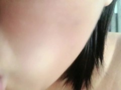 NAUGHTY ASIAN SLUT!  Suck that hard cock! - Screenshot 15 of 16 - Cock In Mouth