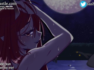 [SFW ASMR] Bathing with a Lewd Oni Ninja! [F4M] [roleplay]