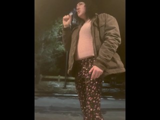 Smoking and Flashing you in Public
