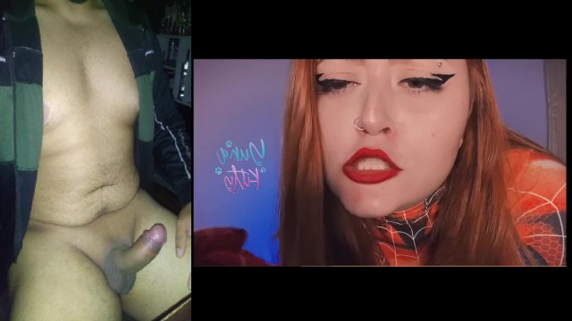 JOI GAME React (Spider Woman dominating horn)