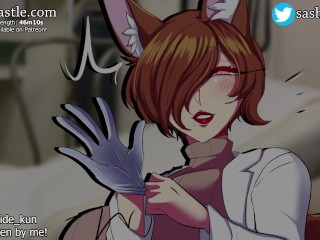 [SFW ASMR] Непристойный доктор Кицунэ проведет с тобой обследование! [Ф4М] [Ролевая игра]