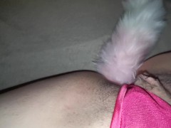 Anal Tail plug Masturbation