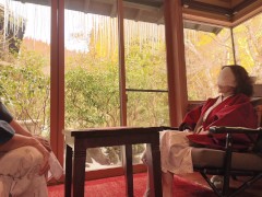 初複数プレイ。巨乳60代熟女の義母が義息子の友達と連続中出しされ大量精子を受け止め何度もイク姿をご覧下さい。  日本人/人妻/細身/寝取られ/複数/他人棒/美魔女/変態/無修正/生挿入/中出し/個人撮 - Screenshot 1 of 16 - 日本人