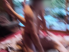 初複数プレイ。巨乳60代熟女の義母が義息子の友達と連続中出しされ大量精子を受け止め何度もイク姿をご覧下さい。  日本人/人妻/細身/寝取られ/複数/他人棒/美魔女/変態/無修正/生挿入/中出し/個人撮