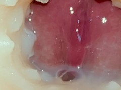 Explosive Orgasm: Fucking a Tight Pussy Doll and Cumming Inside with Internal Camera - Screenshot 16 of 16 - Internal Cumshot