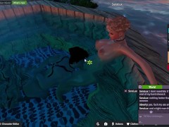 Trans Angel SeraLux has a good time with Ty 3DXChat