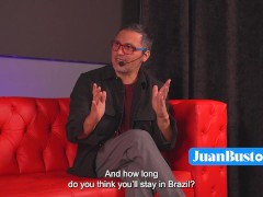 Jessica Sodi Mexicana de TETAS GRANDES cumple fantasia de una de sus Fans en show en PUBLICO