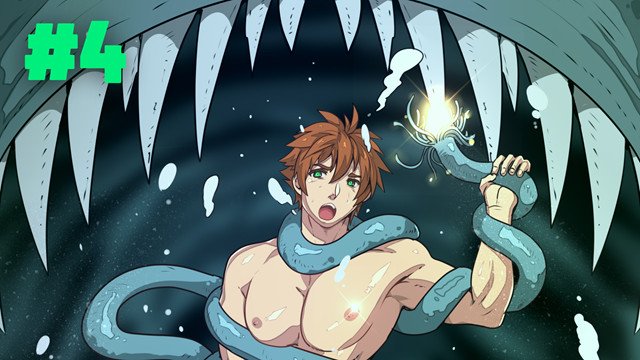 Boys seduced by the monster's tentacles [Gay Audiobook]