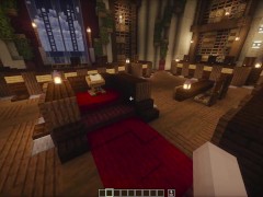 Парламент - суд -столовая- - библиотека. minecraft building