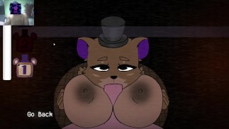 Surviving Five Nights at FuzzBoob's – Titjob, Blowjob, Vaginal & Anal Sex (NSFW Parody)