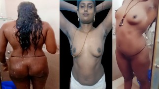 ஜல்சா குளியல் | Desi Tamil Naughty Wife’s Shower, Hook-Up, Cuck Films! IndianHotwifeX