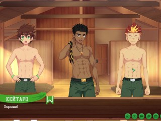 Game: Camp of Friends, Path 2, Episode 53 - Fixing Beds in the Camp (Russian Voiceover)