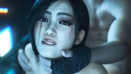 Ada Wong被从后面殴打