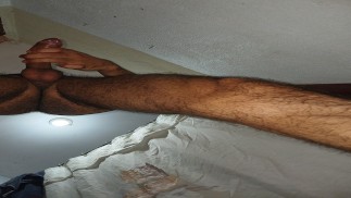 Straw seen from below