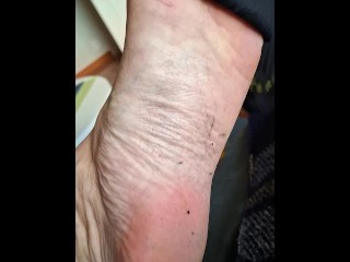 Sweaty Black Sock....🥵