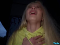 She said she loves her boyfriend LOL - Public Agent FULL SCENE