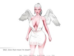 An Angle Sucked My Dick - Divine Heel Sex Game All Hentai Sex Scenes Part 4 [18+]