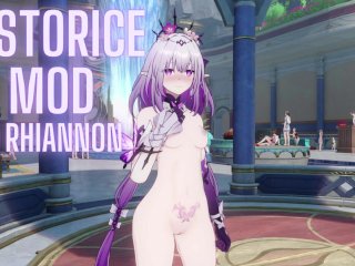Castorice Nude Mod and Masturbation (Honkai Star Rail)