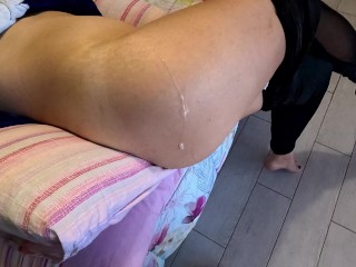 Appena Ho Messo Il Legging Nero Mi è Venuta Voglia Di Cazzo e Sborra e Sono Stata Accontentata