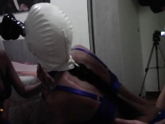 Milf takes a cock in her mouth and pussy and plays with two big dildos