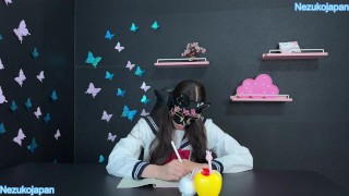 A Japanese student and her curious distractions