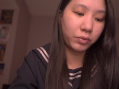 Cute Innocent Japanese Schoolgirl ASMR - Study with me! - Jeremiah 9-12