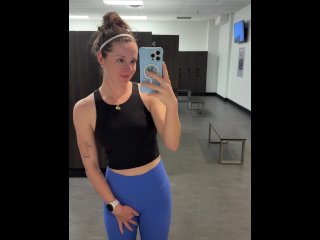 Trying not to cum on the stairmaster... but spoiler alert, I fail 😂