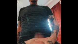 Мастурбация Ghostface (без маски в начале)