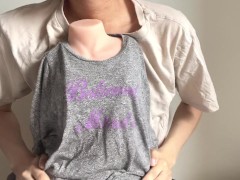 【妄想】昼間から彼女とイチャイチャするの幸せすぎる - Screenshot 1 of 16 - 擬似セックス
