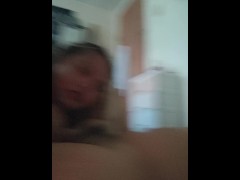 I sucked my husband's huge cock