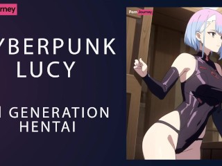 PornJourney Hentai : Cyberpunk 2077 Anime Lucy Porn