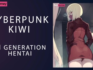 PornJourney Hentai : Cyberpunk 2077 Anime Kiwi Porn