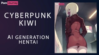 PornJourney Hentai : Cyberpunk 2077 Anime Kiwi Porn