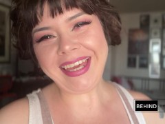Behind the scenes for my birthday - Screenshot 1 of 16 - Bbw