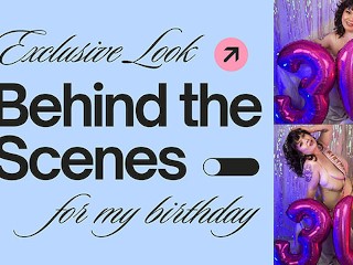 За кулисами моего дня рождения